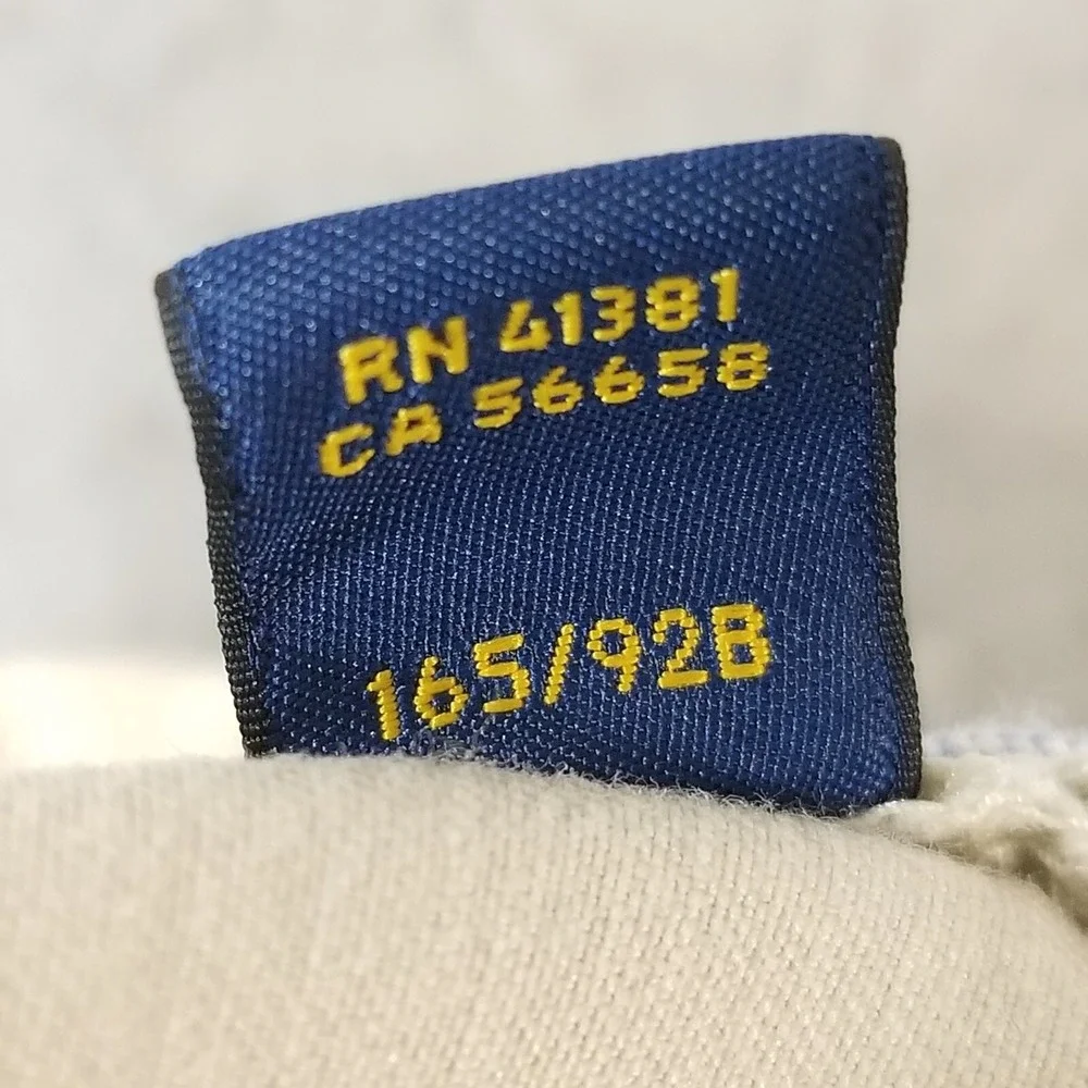 Polo Ralph Lauren Pants Mens 36x30 Beige Polo Classic Chino Straight Stretch